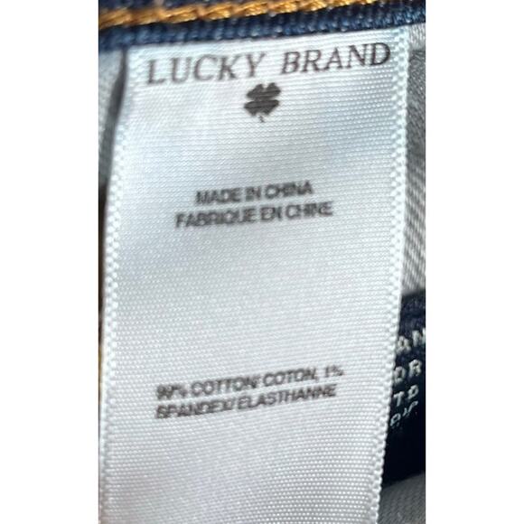 Lucky Brand Jeans Sweet'N Low 12/31Denim Dark Wash Casual - Picture 9 of 9